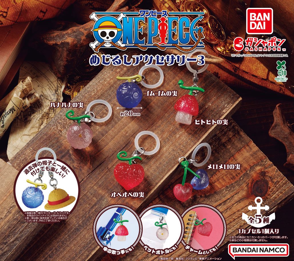 予約・購入】ONE PIECE めじるしアクセサリー3 /設置場所