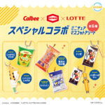 カルビー×亀田製菓×ロッテ 3社スペシャルコラボ ミニチュアマスコットアソート