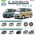 1/64DAIHATSUムーヴキャンバス2022〜 Vol.1.5