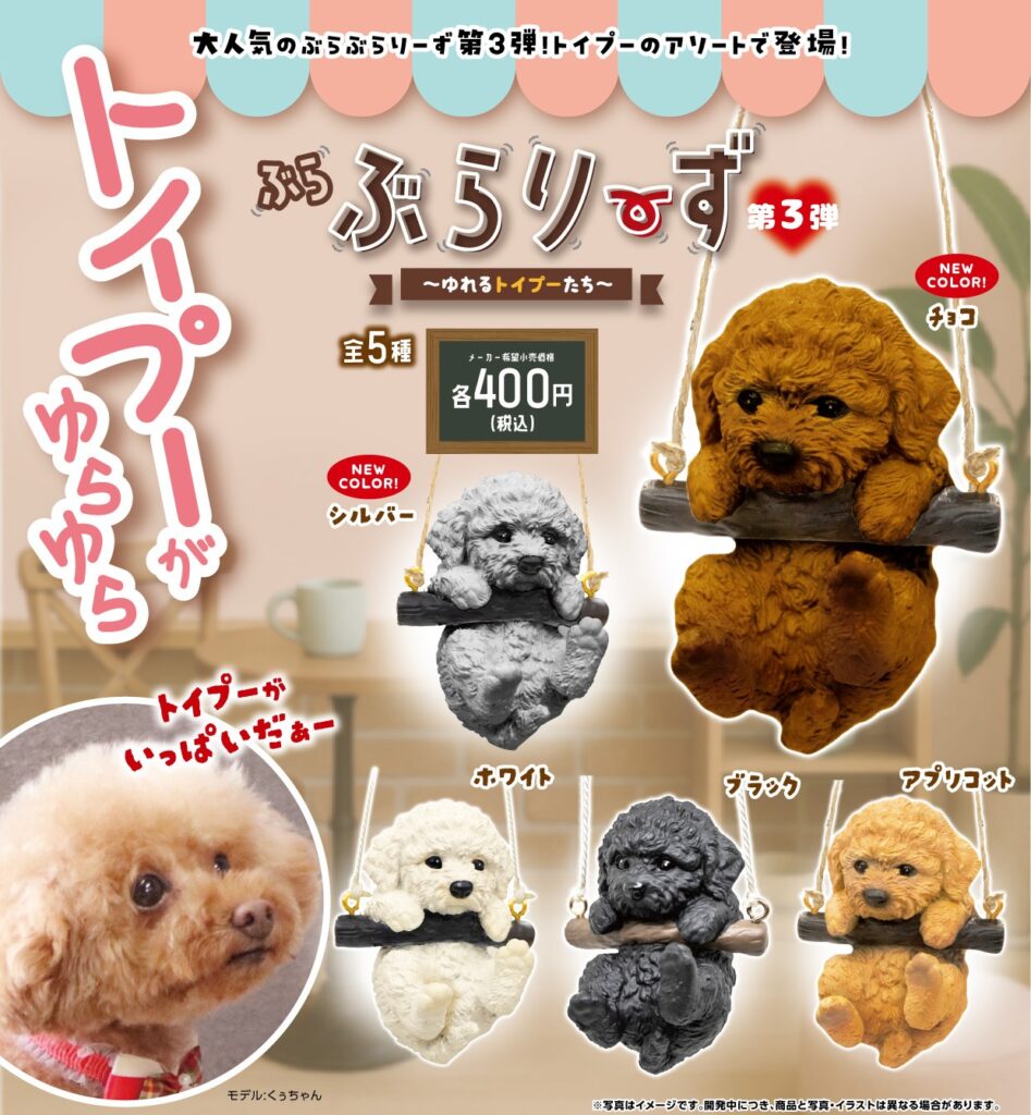 ぶらぶらりーず第3弾 ～ゆれるトイプーたち～
