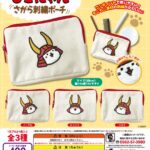 ひこにゃん さがら刺繍ポーチ