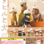あかねの木彫り アヒルと犬（再販）