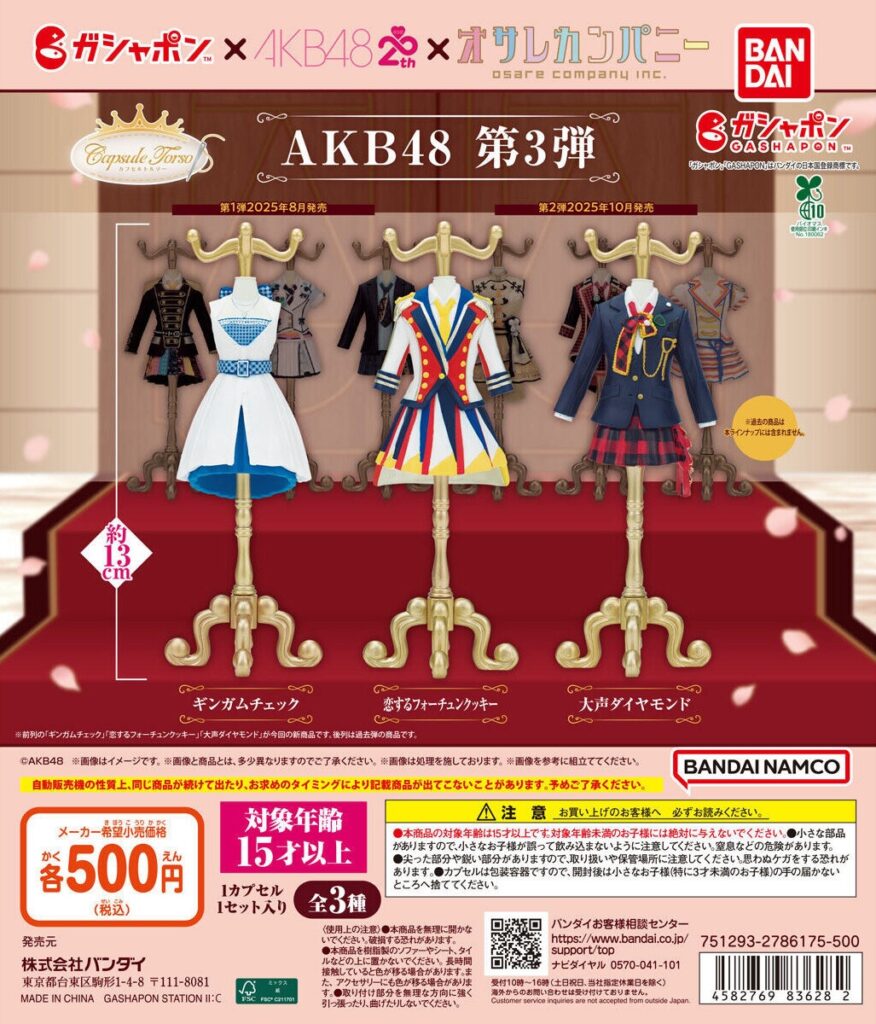 Capsule トルソー AKB48 第3弾