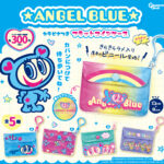 エンジェルブルー カラビナつきフラットコインケース（再販）