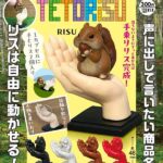 手とリス