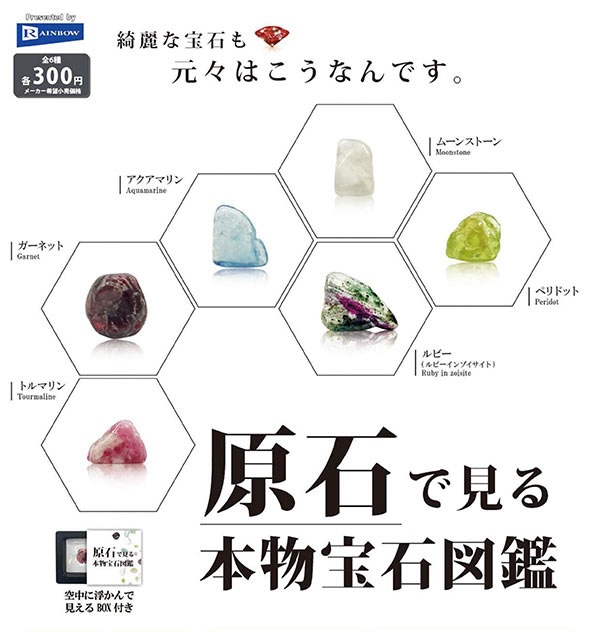 原石で見る本物宝石図鑑