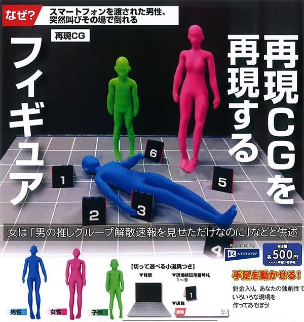 再現CGを再現するフィギュア