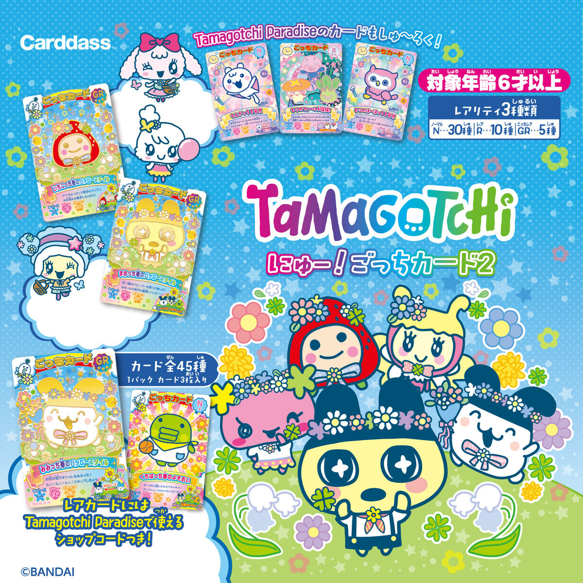 予約・購入】たまごっち にゅー! ごっちカード2 /設置場所 