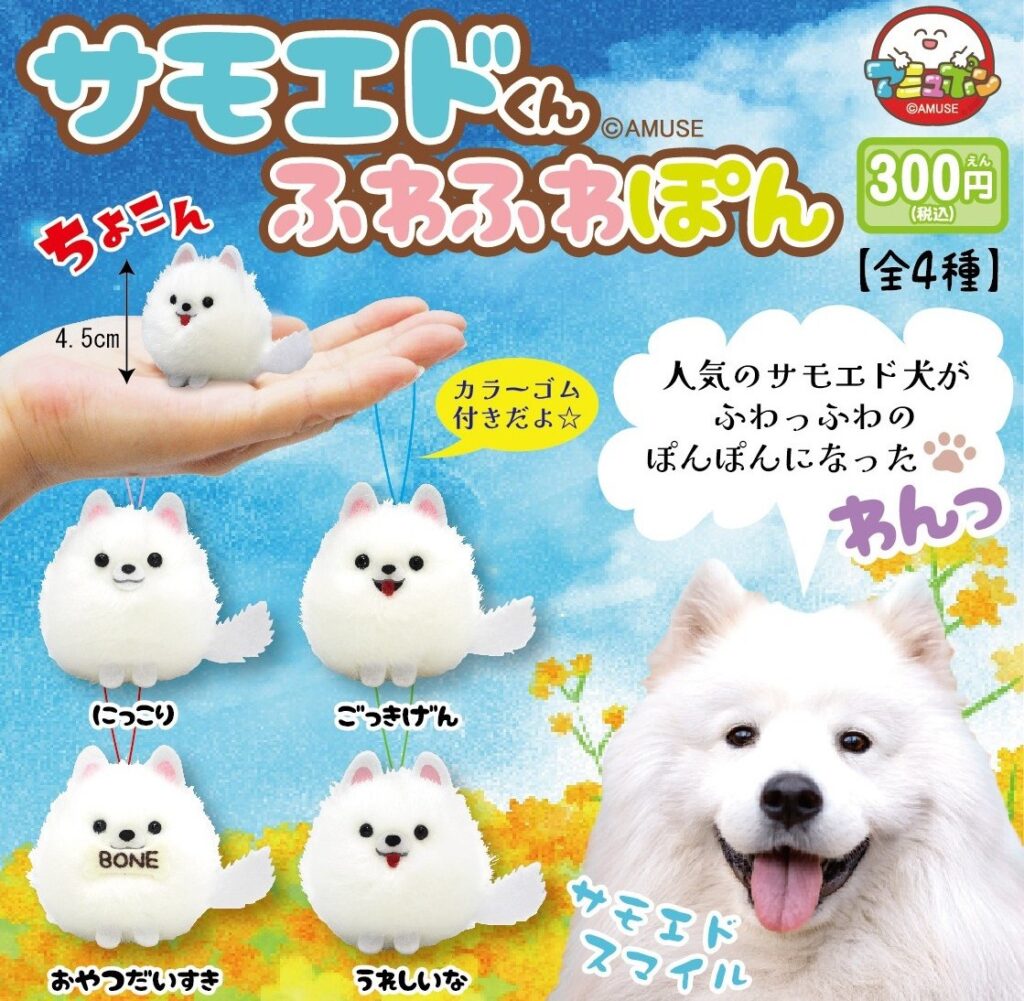 サモエドくん ふわふわぽん