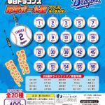 中日ドラゴンズ 野球ボール型アクリルキーホルダー