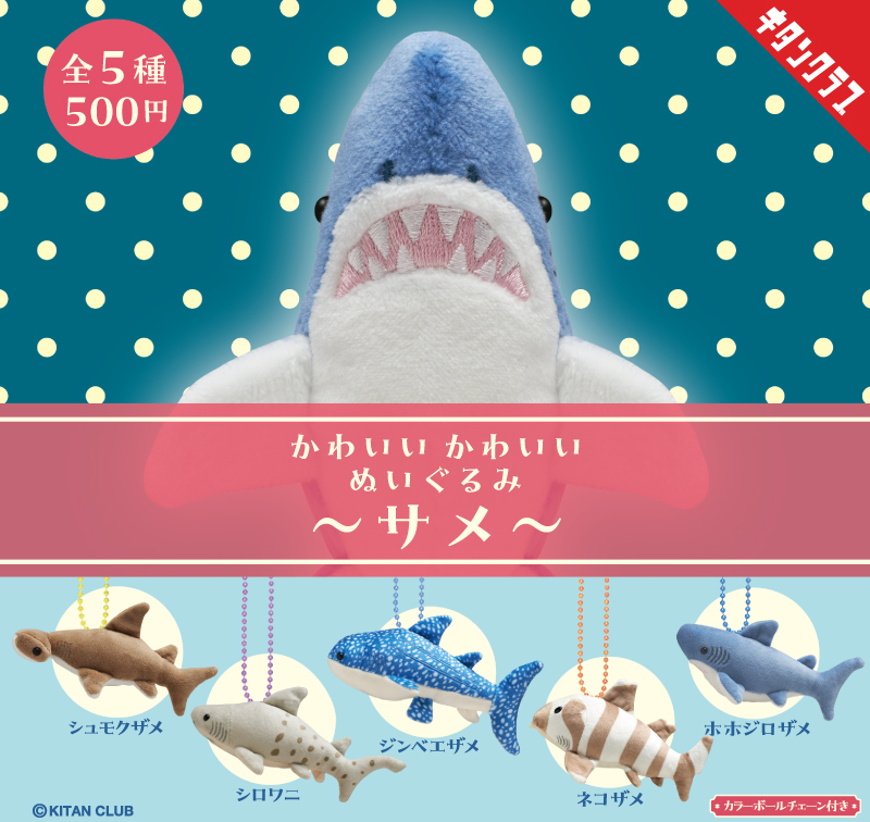 かわいい かわいい ぬいぐるみ～サメ～