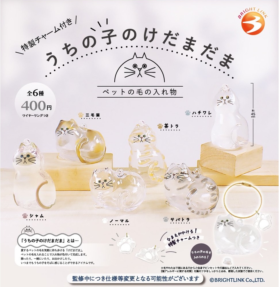 特製チャーム付き うちの子のけだまだま