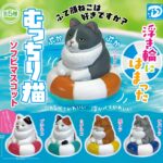 浮き輪にはまったむっちり猫（再販）