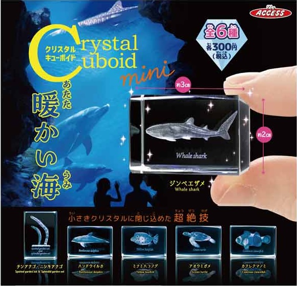 クリスタルキューボイドmini 暖かい海