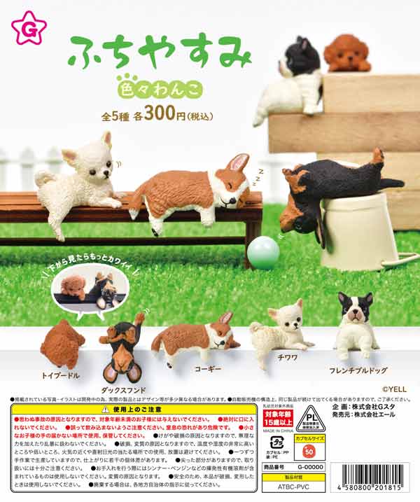 ふちやすみ 色々わんこ