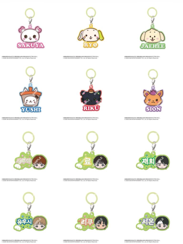 NCT WISH ぷっくりめじるしアクセサリー