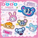 ナルミヤキャラクターズ アクリル前髪クリップ