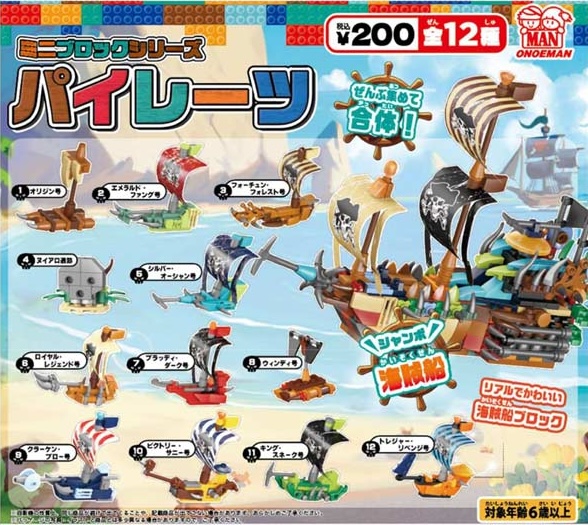ミニブロックシリーズ パイレーツ