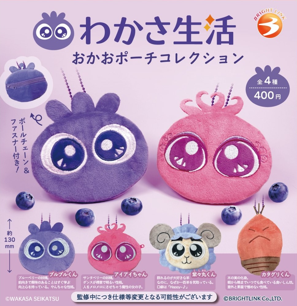 わかさ生活 おかおポーチコレクション