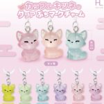 カラフルキツネのぷちマークチャーム