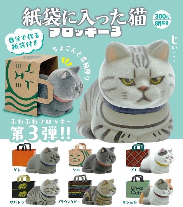 紙袋に入った猫 フロッキー3