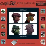Gorillaz ピンズカプセル