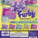 ファービー クリアポーチ ボールチェーン付き