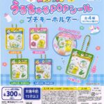 んぽちゃむ うるちゅるPOPシールプチキーホルダー