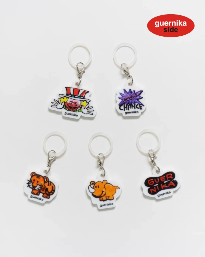 guernika × JUGGLER リバーシブルめじるしアクリルチャーム