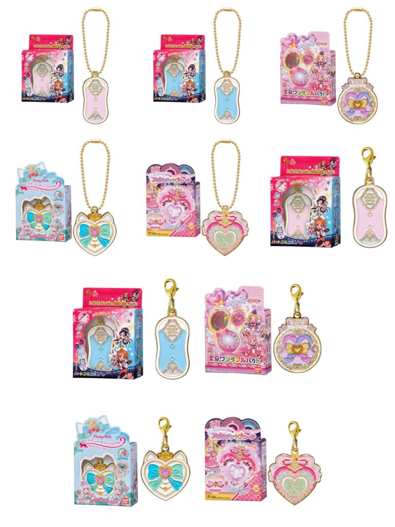 プリキュアオールスターズ 変身ダイキャストチャーム＆パッケージ5