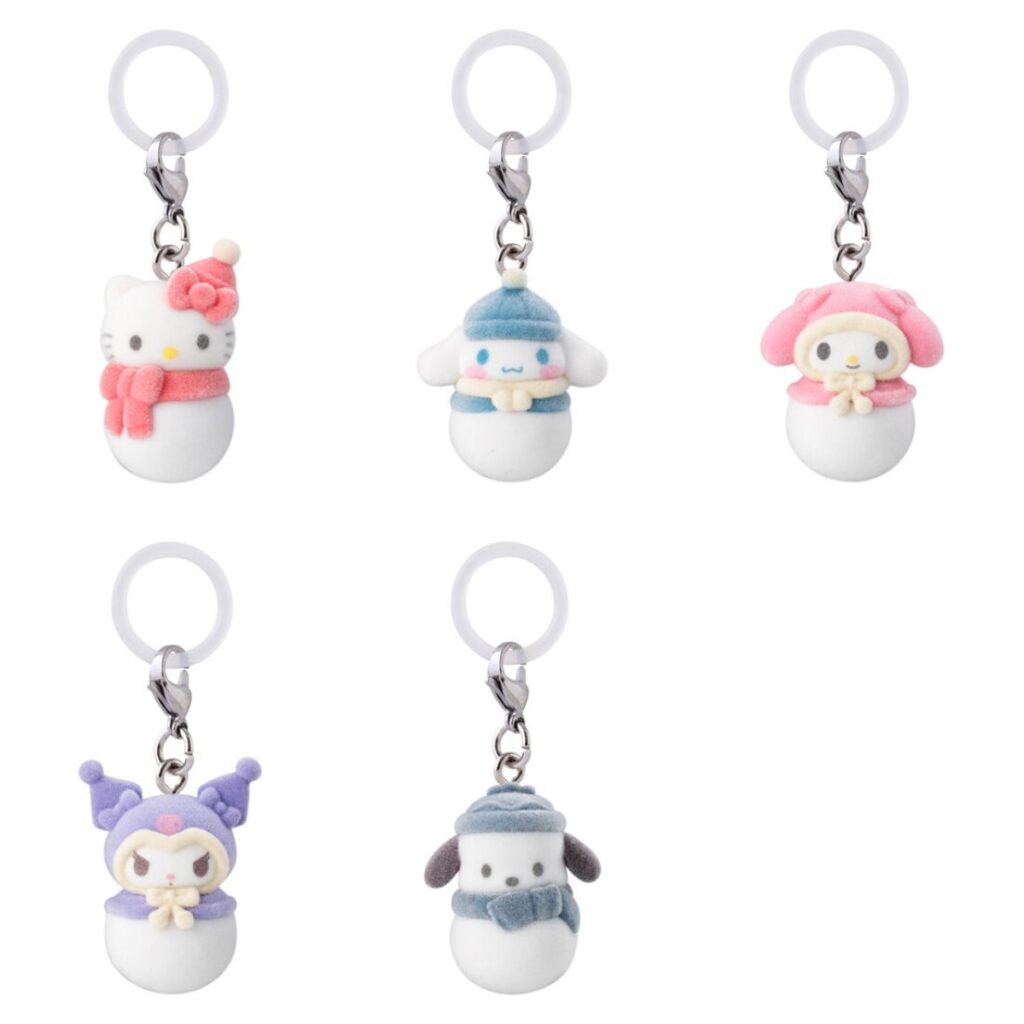 サンリオキャラクターズ 雪だるまふわふわめじるしアクセサリー