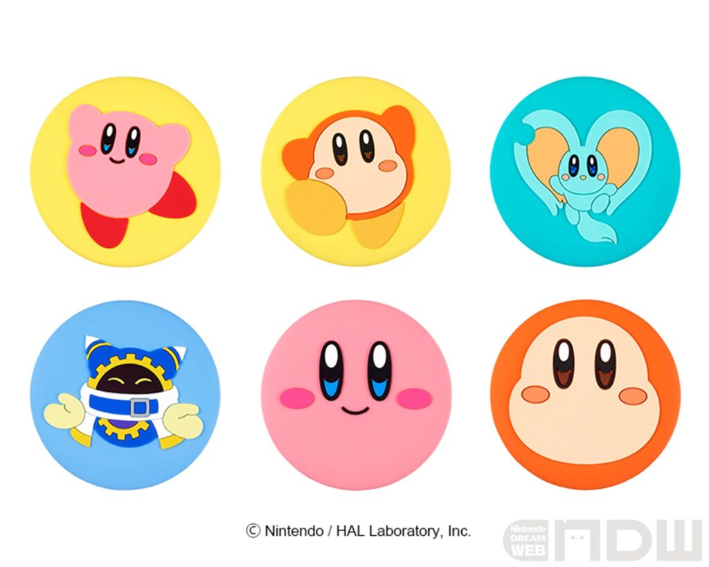 星のカービィ ぷくっとラバーカンバッジ